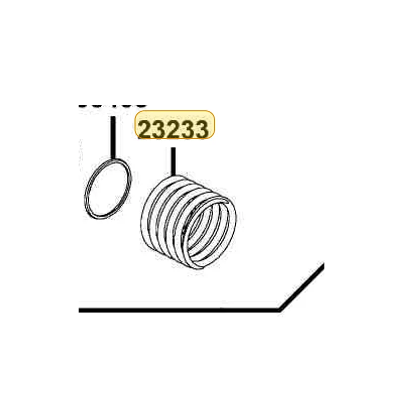 23233-LBA2-E00 SPG DRIVEN FACE — diagram cutout