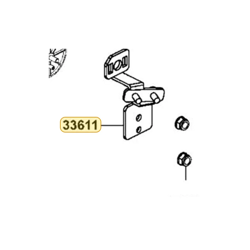 33611-LKF5-M30 STAY RH RR WINKER — diagram cutout