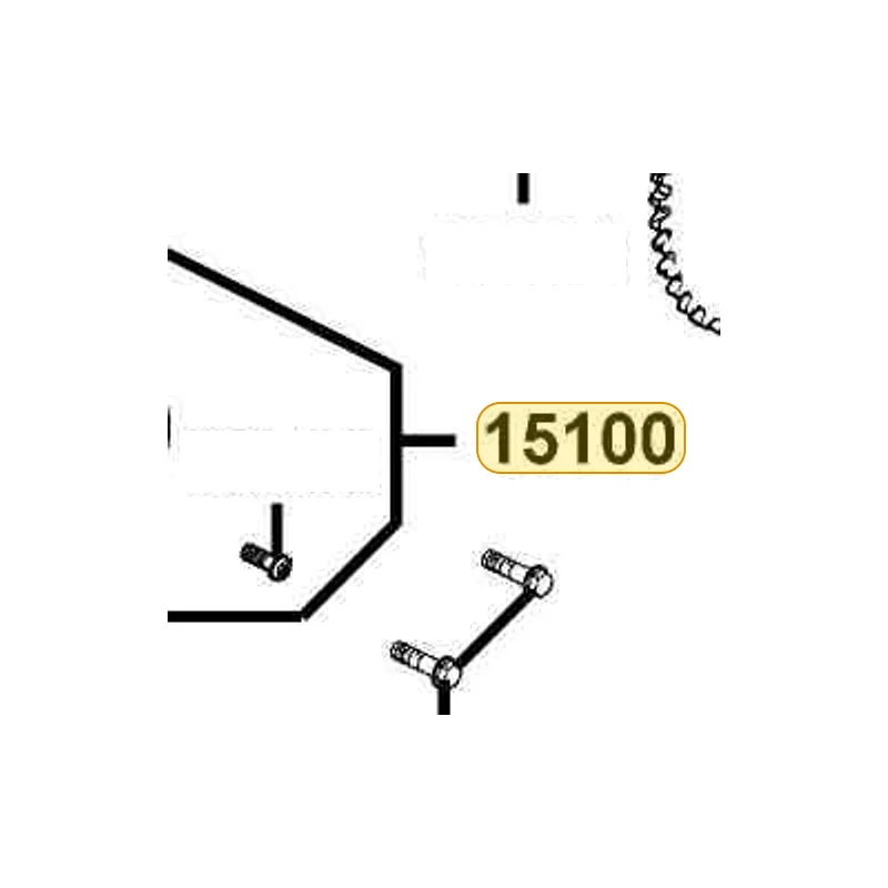 15100-LDG7-E01 PUMP ASSY OIL — diagram cutout