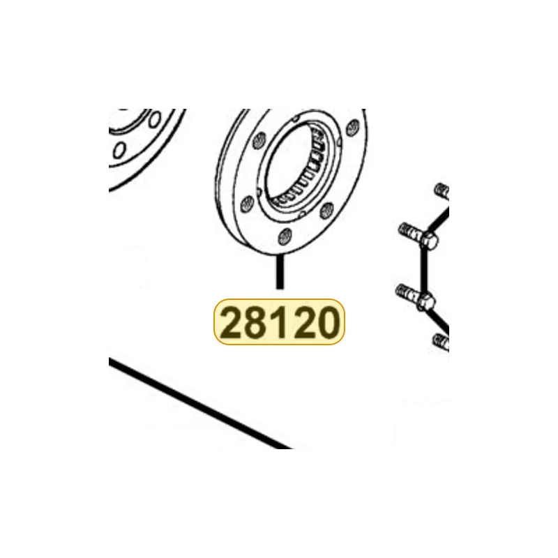 28120-LBA2-E00 ONE WAY CLUTCH — diagram cutout