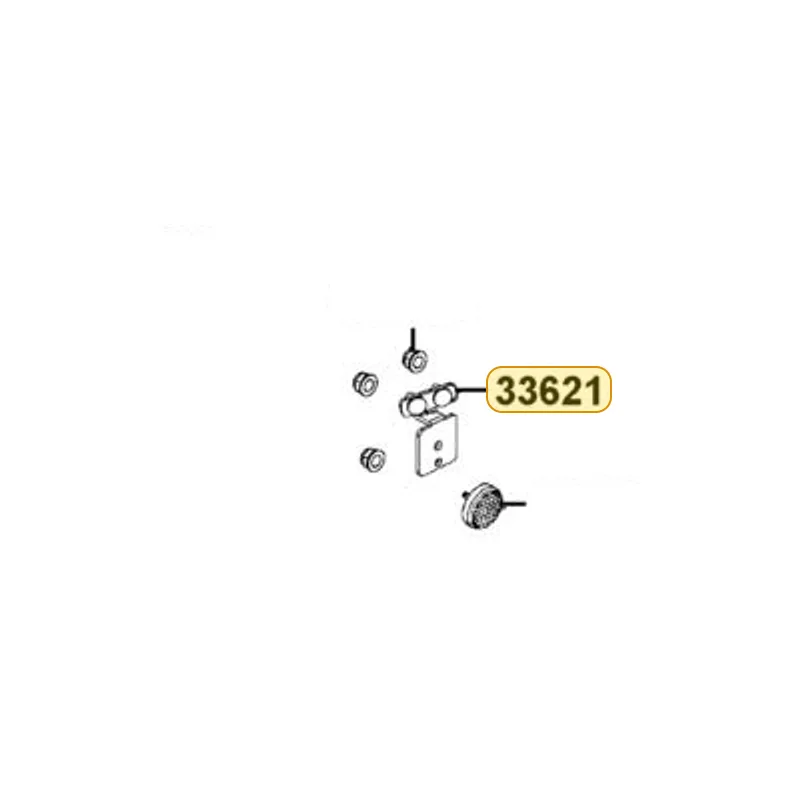 33621-LKF5-MM0 STAY LH REFLEX REFLECTOR — diagram cutout