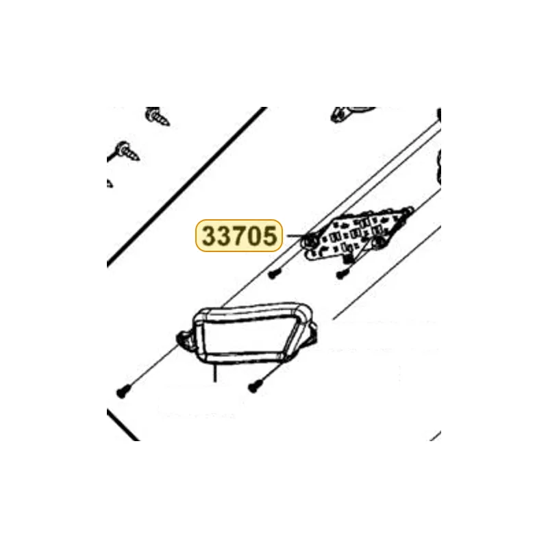 33705-LKF5-E00 PCB ASSY R WINKER — diagram cutout