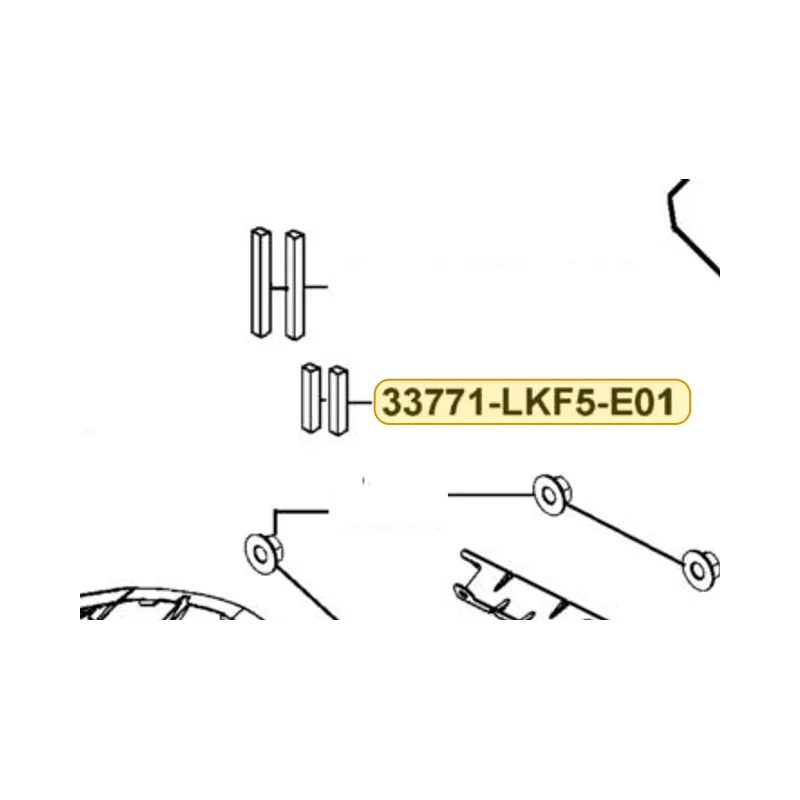 33771-LKF5-E01 PACKING. TAIL LIGHT — diagram cutout