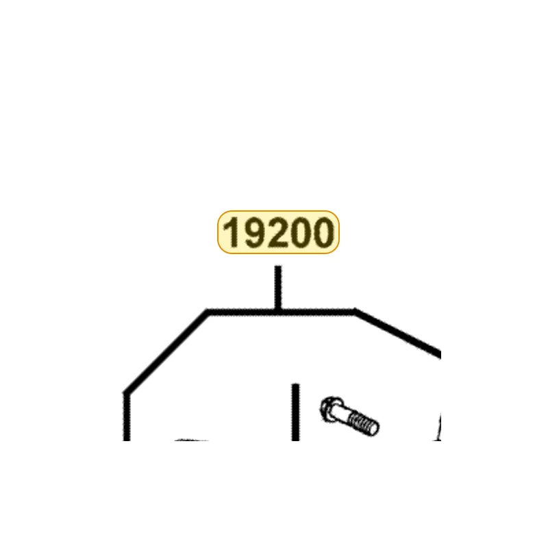 19200-LBA2-E00 WATER PUMP ASSY — diagram cutout