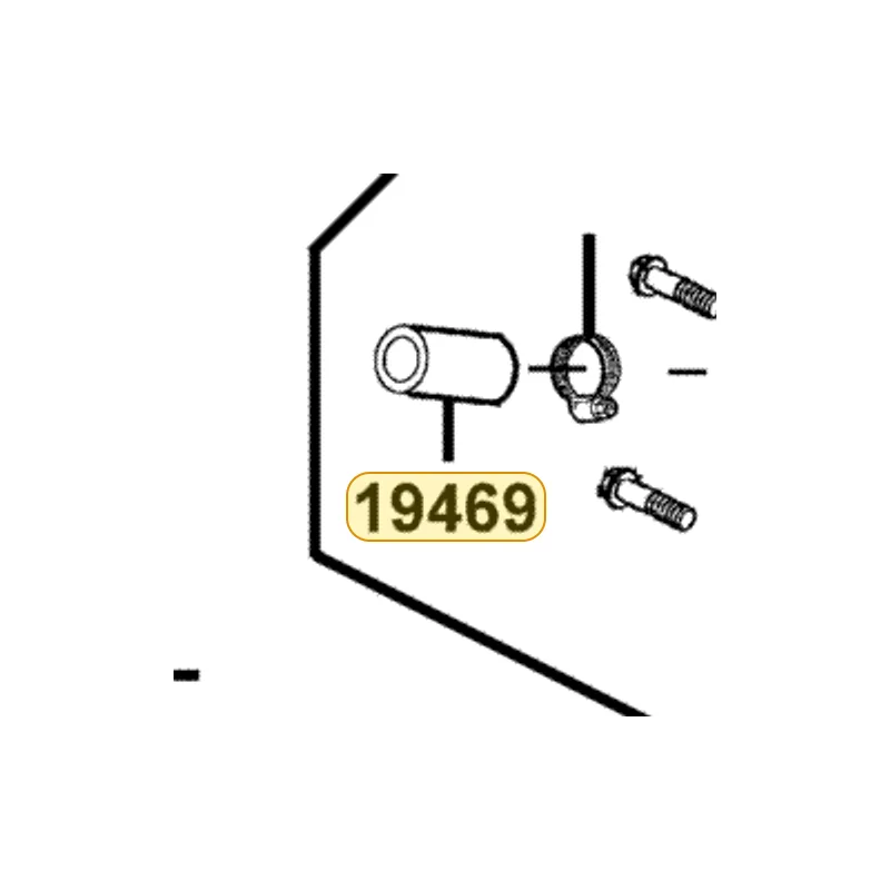 19469-LBA2-E00 RUBBER MOUNTING B — diagram cutout