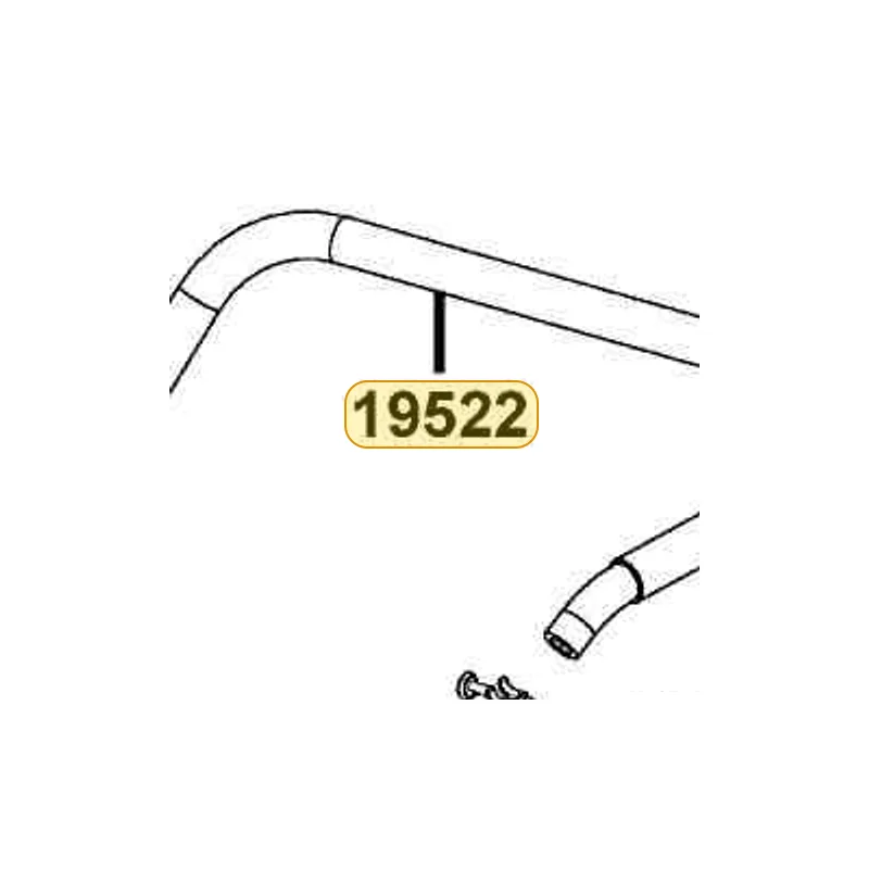 19522-LBA2-E00 WATER HOSE A COOLER — diagram cutout