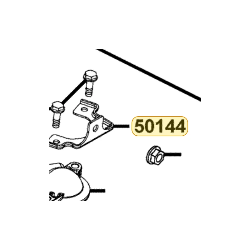 50144-LBA2-E00 BRKT THERMOSTAT — diagram cutout