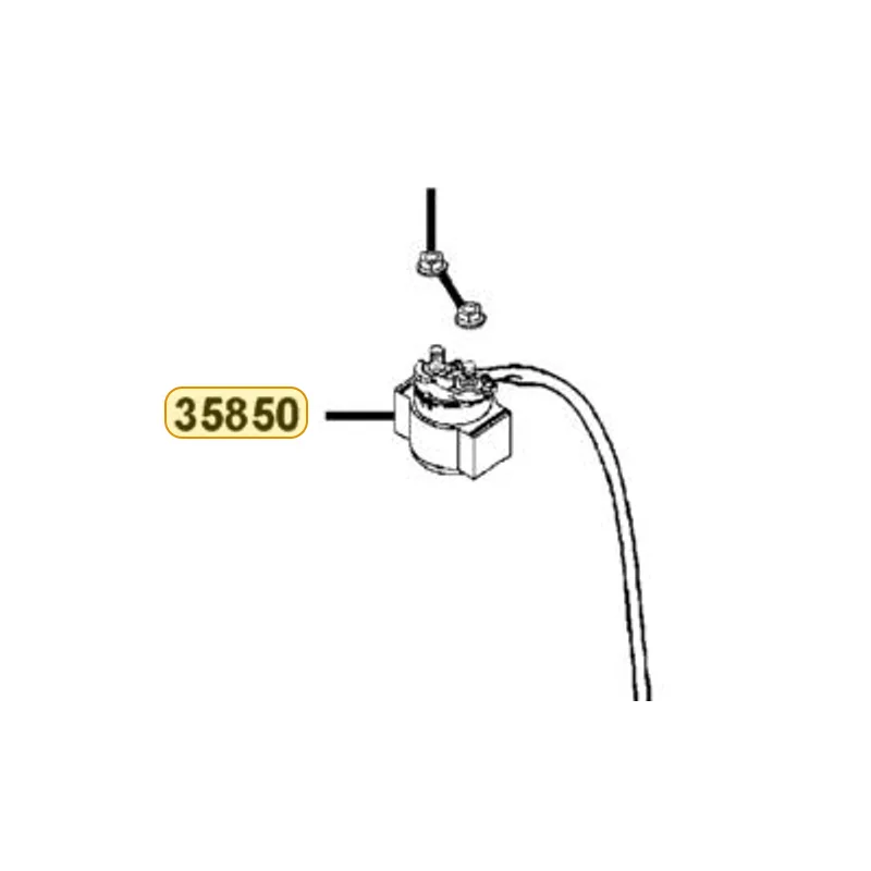 35850-LKF5-E0D SW ASSY. START MAG. — diagram cutout