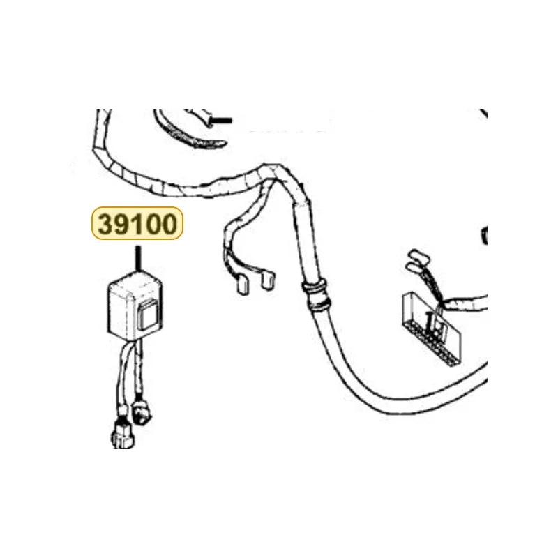 39100-LKF5-E00 EMI FILTER. FAN MOTOR — diagram cutout