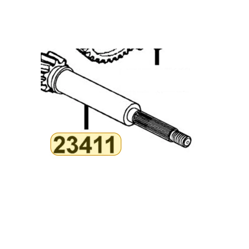 23411-LBA2-E00 SHAFT DRIVE — diagram cutout