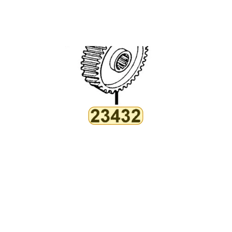 23432-LBA2-E00 GEAR FINAL — diagram cutout