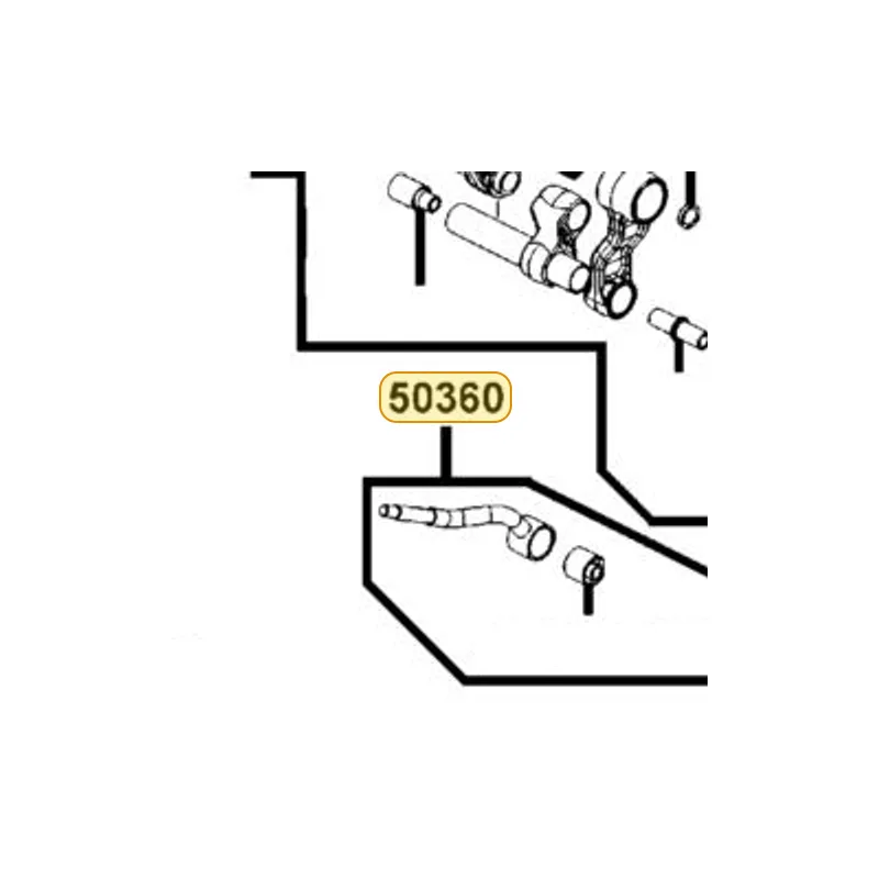 50360-LKF5-E00 TIE-ROD ASSY. ENG HANGER — diagram cutout
