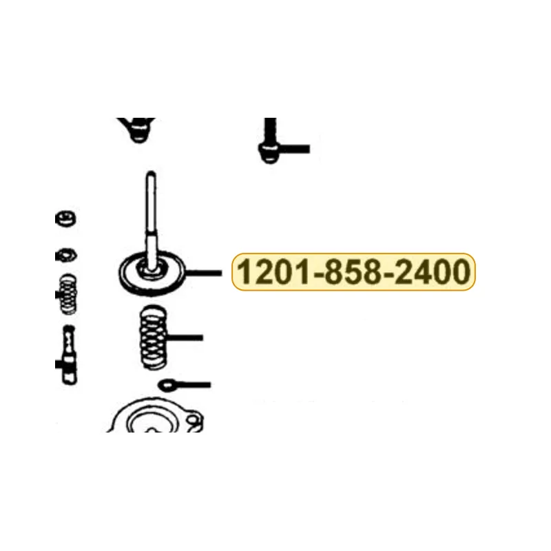 1201-858-2400 DIAPHRAGM COMP — diagram cutout