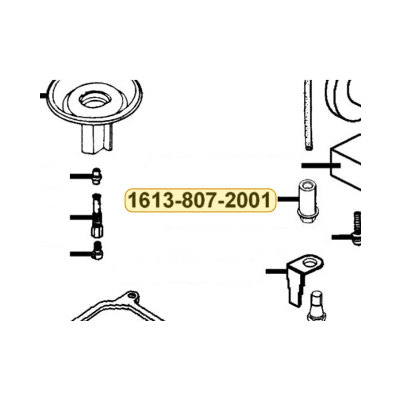 1613-807-2001 ADAPTER — diagram cutout