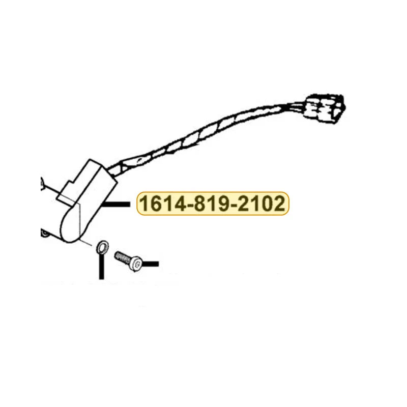 1614-819-2102 TH SENSOR ASSY — diagram cutout