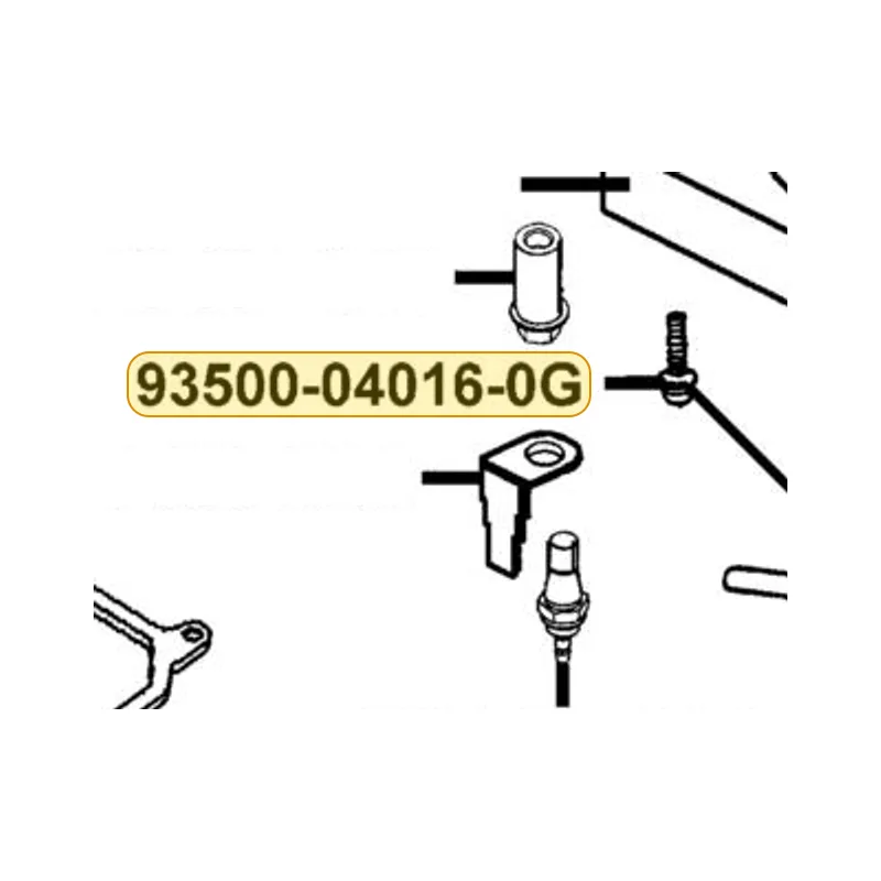 93500-04016-0G SCREW PAN 4*16 — diagram cutout