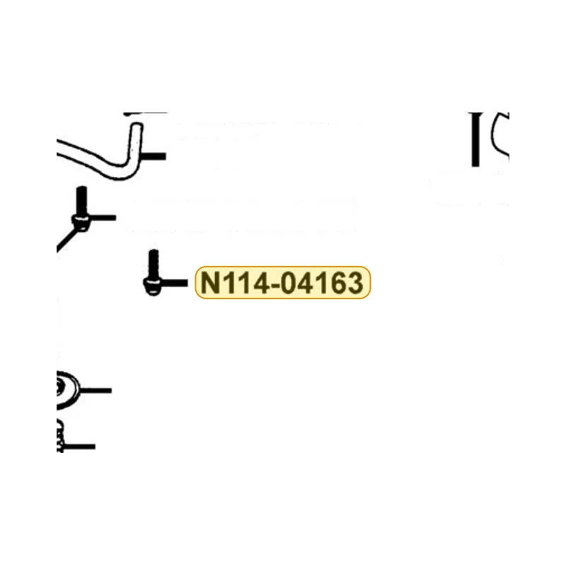N114-04163 WASHER SCREW — diagram cutout