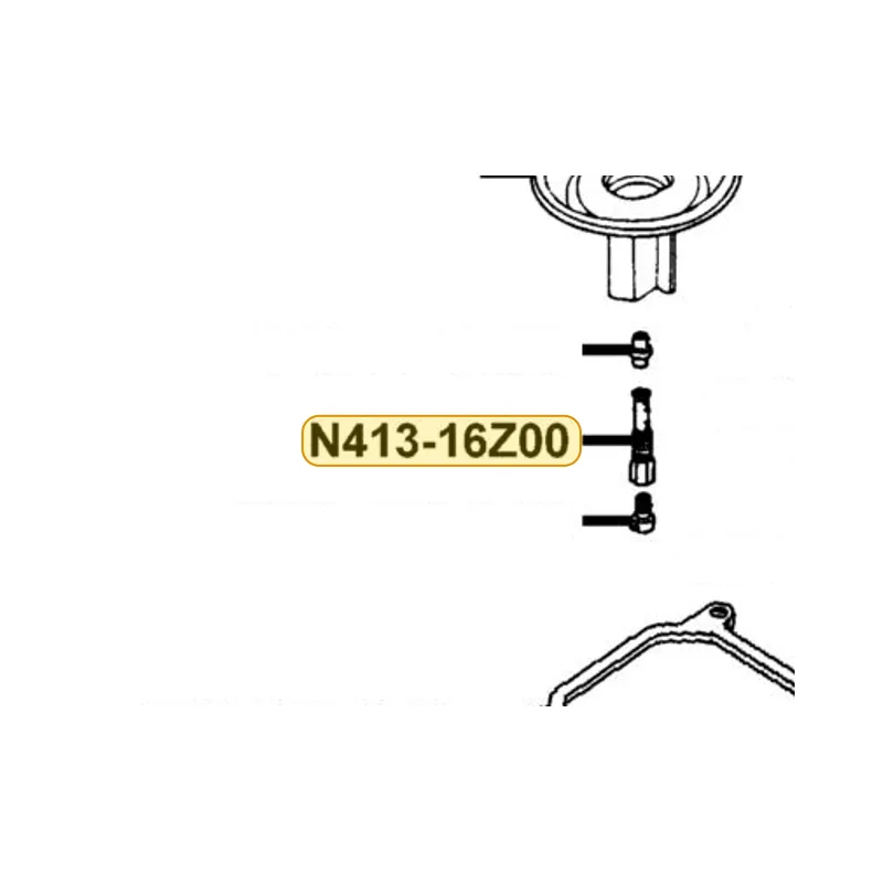 N413-16Z00 NEEDLE JET HOLDER — diagram cutout