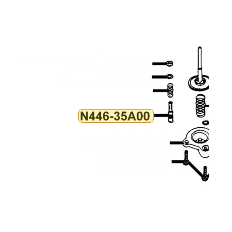 N446-35A00 SCREW — diagram cutout