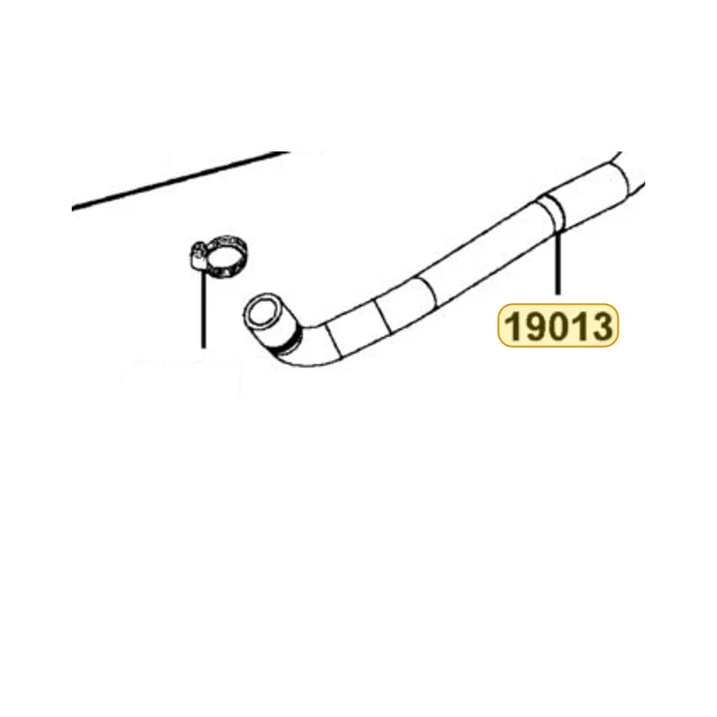 19013-LKF5-E00 HOSE.WATER INLET — diagram cutout