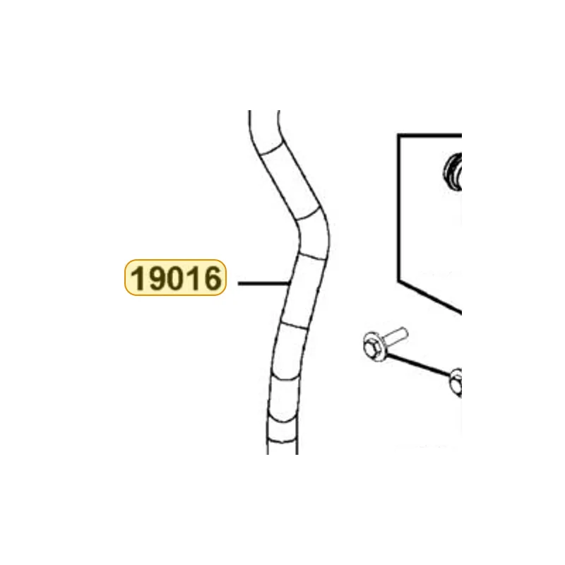 19016-LKF5-E00 HOSE.WATER-UNIT CAP — diagram cutout