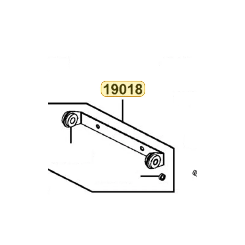 19018-LKF5-E00 HOLDER UPPER.RADIATOR — diagram cutout