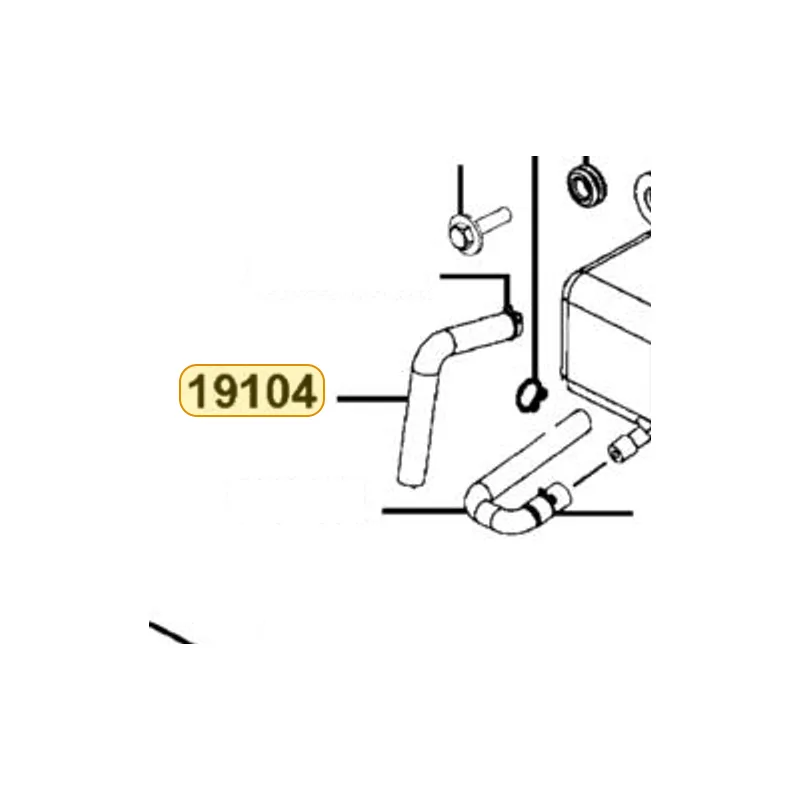 19104-LKF5-900 HOSE ASSY DRAIN — diagram cutout