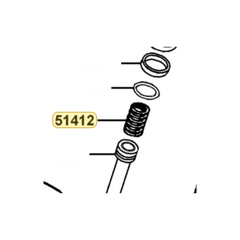 51412-LKF5-E00 REBOUND SPRING — diagram cutout