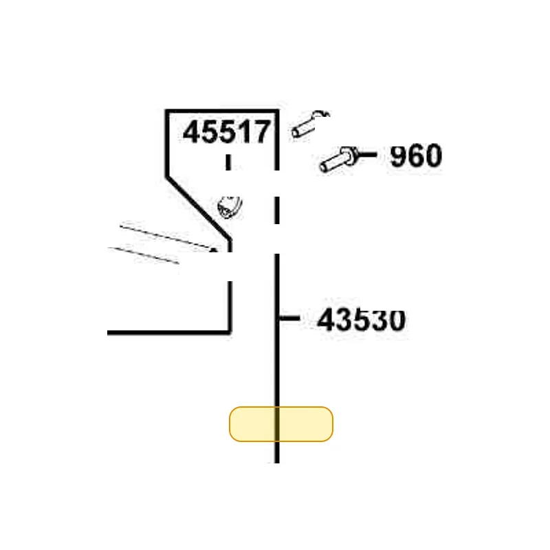 43450-LBA2-E00 CABLE RR HAND BRAKE — diagram cutout