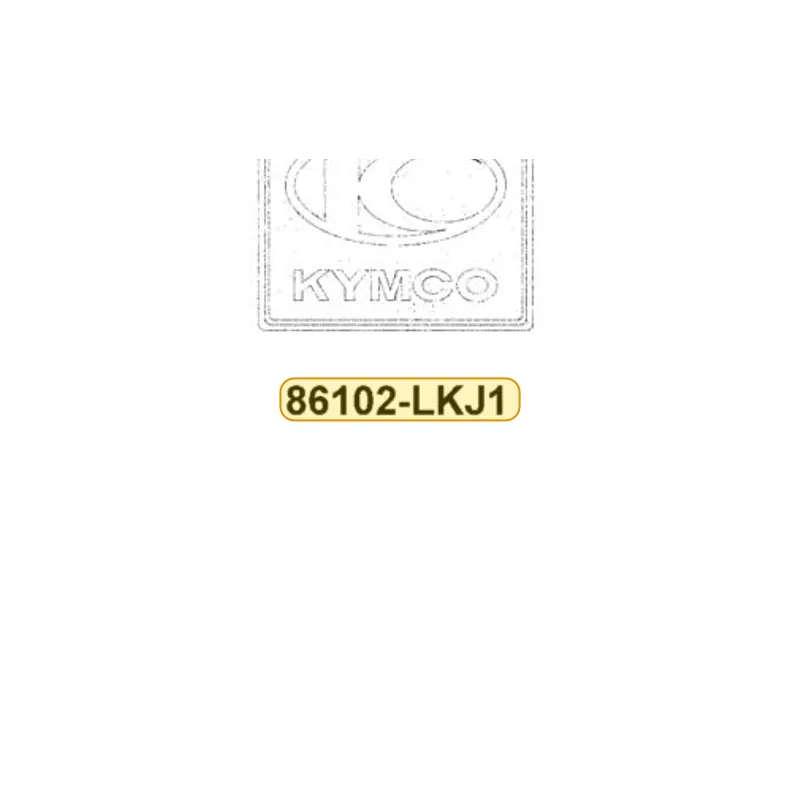 86102-LKJ1-900-T01 EMB K-LOGO — diagram cutout
