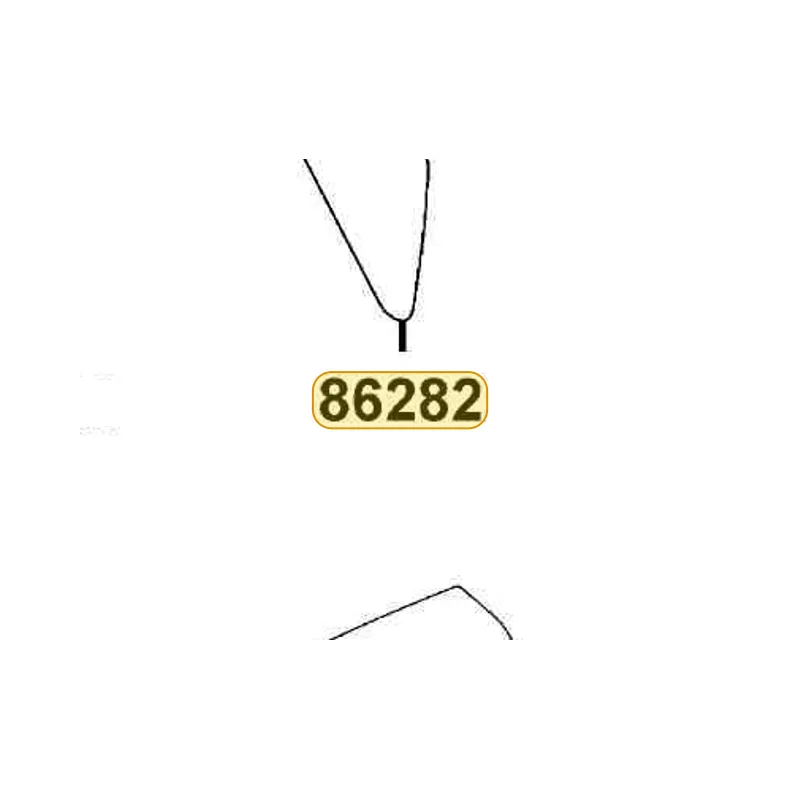 86282-LGR2-E00-T01 STRIPE R FR MOLD — diagram cutout
