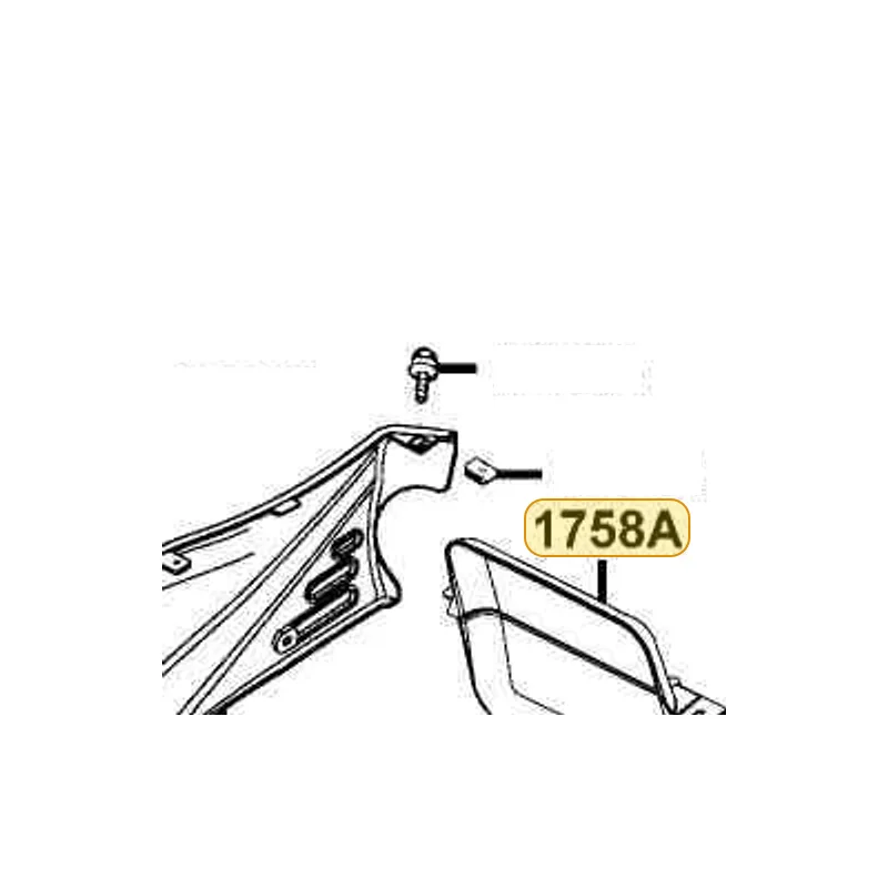 1758A-LBA2-E00 GUARD ASSY TANK — diagram cutout
