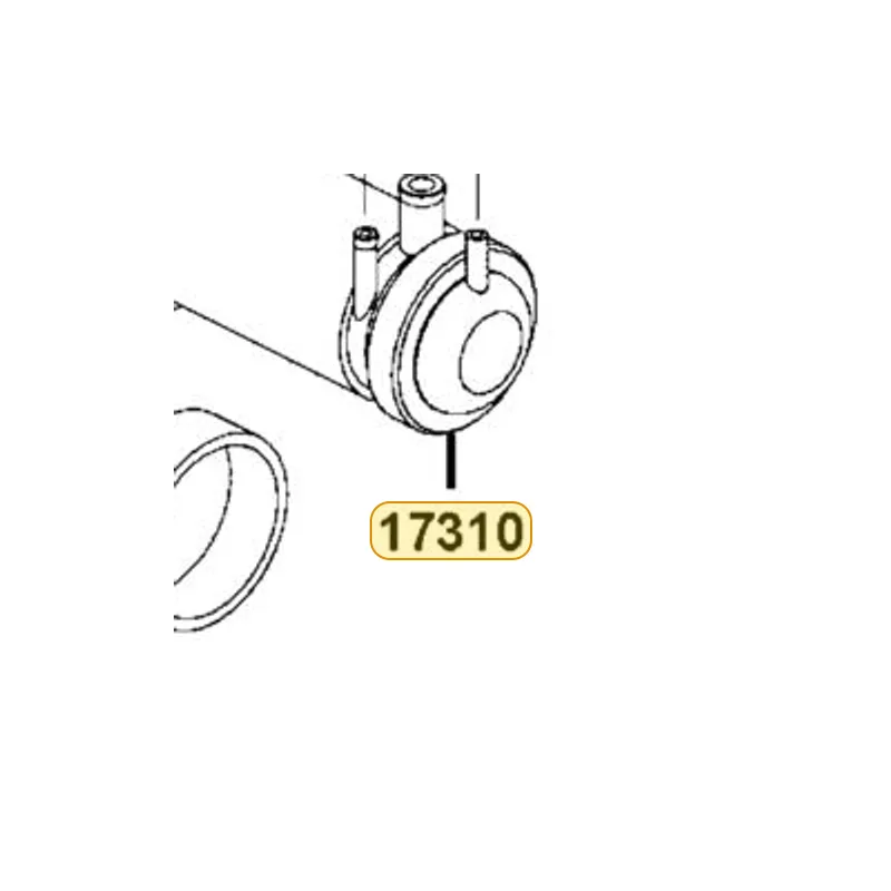 17310-LKF5-E03 CANISTER COMP — diagram cutout