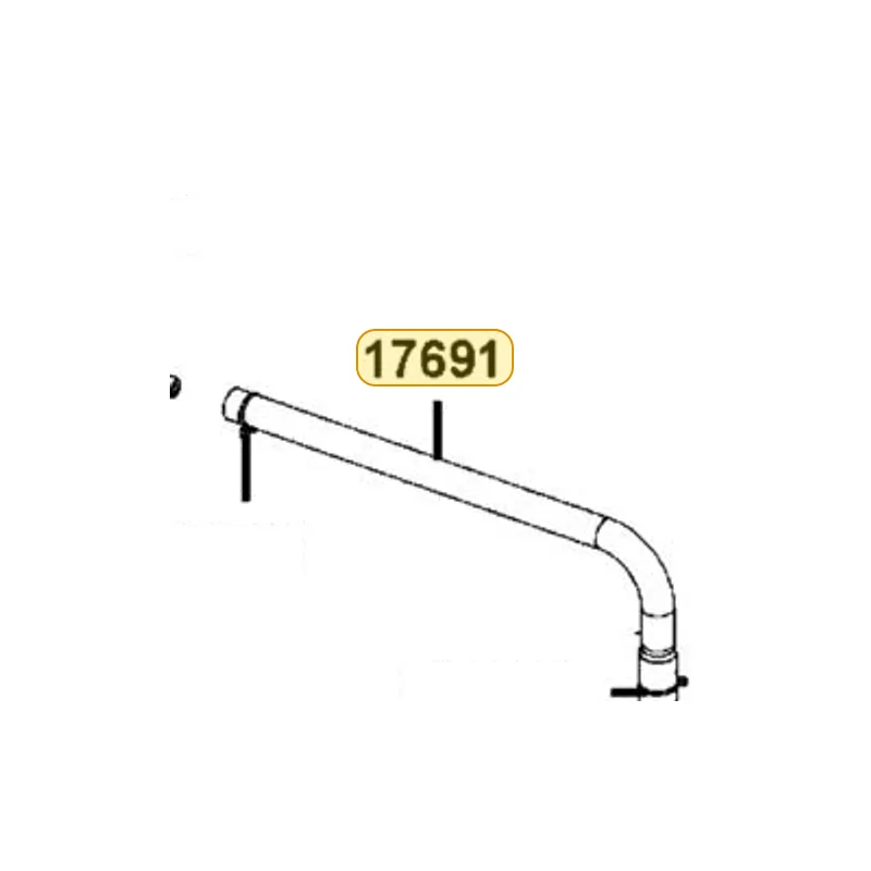 17691-LKF5-E03 TUBE ASSY — diagram cutout