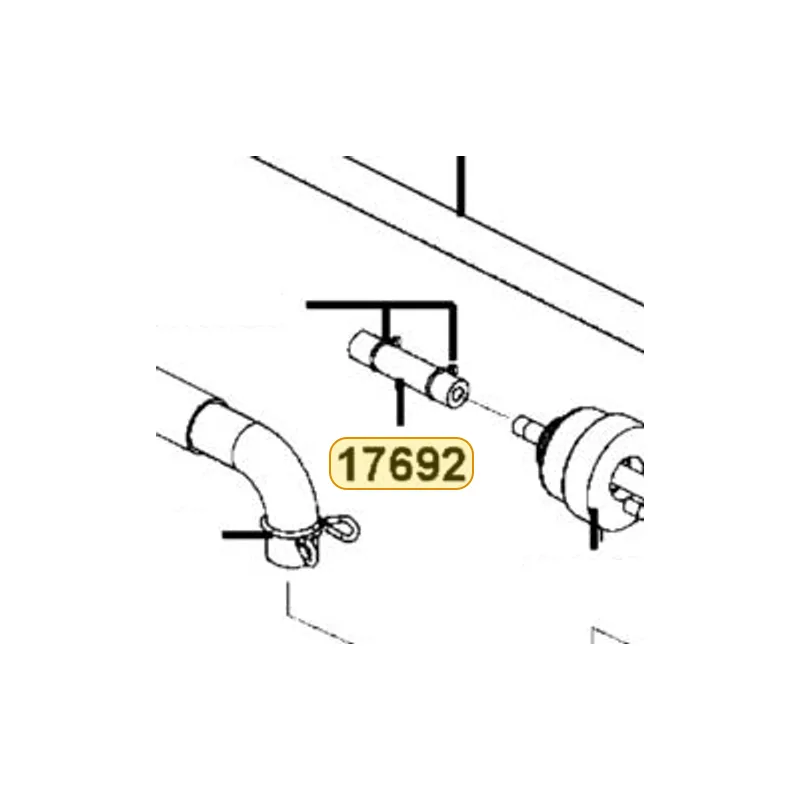 17692-LKF5-E03 TUBE ASSY — diagram cutout
