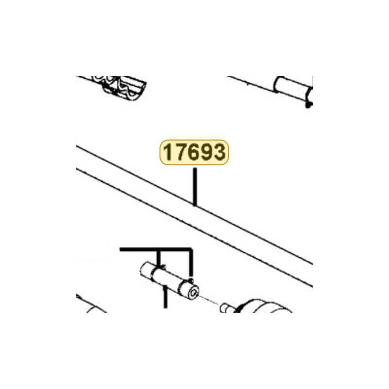 17693-LKF5-E03 TUBE ASSY — diagram cutout