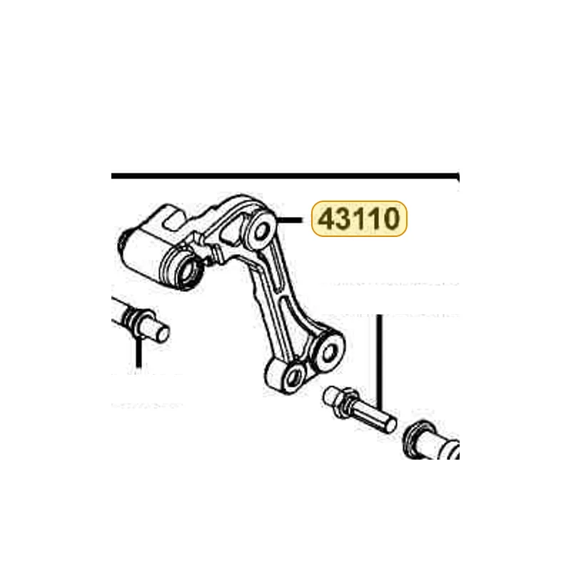 43110-LBA2-E00-HQA BRACKET — diagram cutout