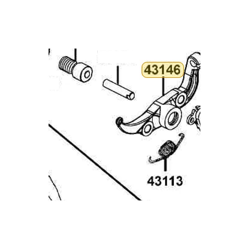 43146-LBA2-E00-HQA BRACKET CABLE — diagram cutout
