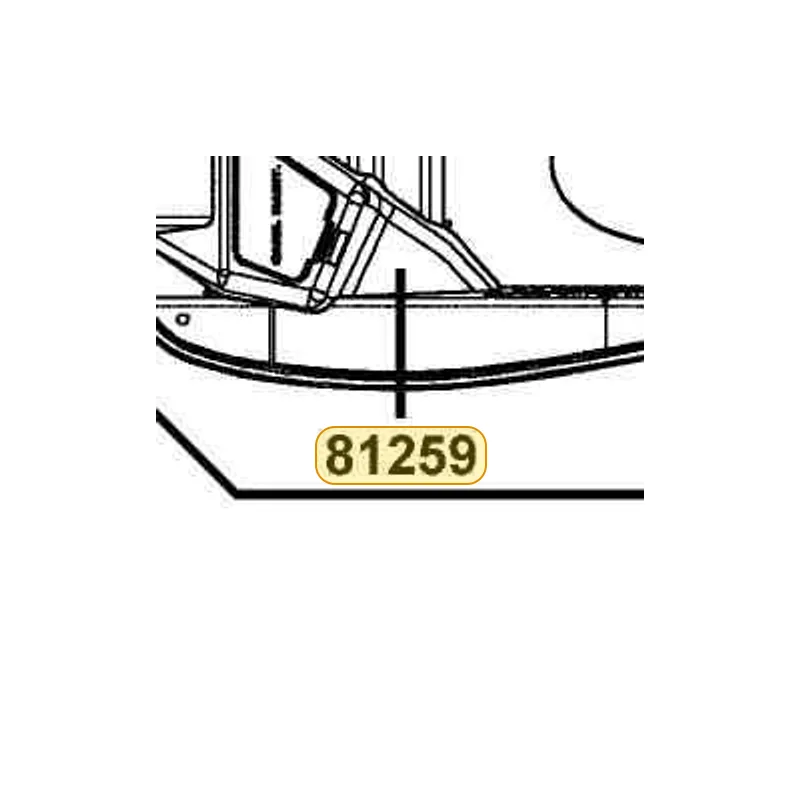 81259-LBA2-E00 HEAT GUARD D LUGGAGE BOX — diagram cutout