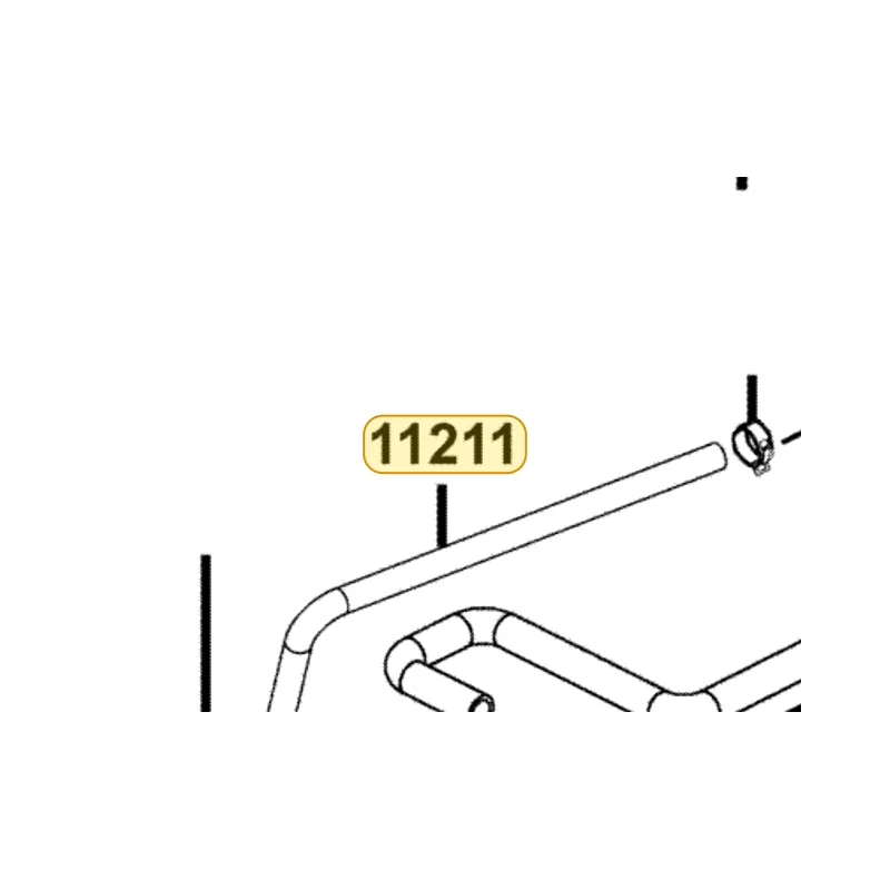11211-LBA2-E00 TUBE AIR/C — diagram cutout
