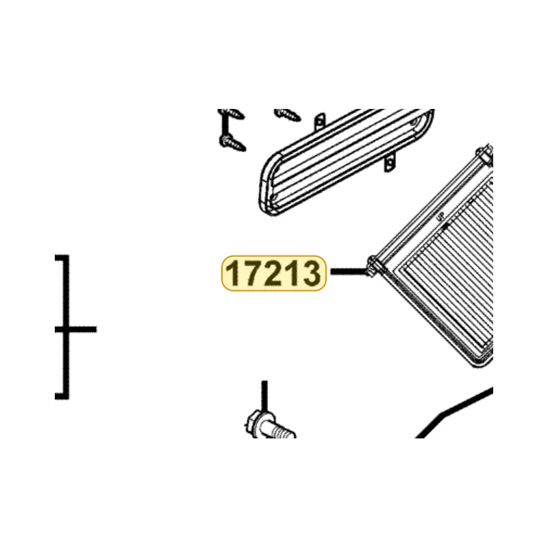 17213-LBA2-E00 SEAL ELEMENT — diagram cutout