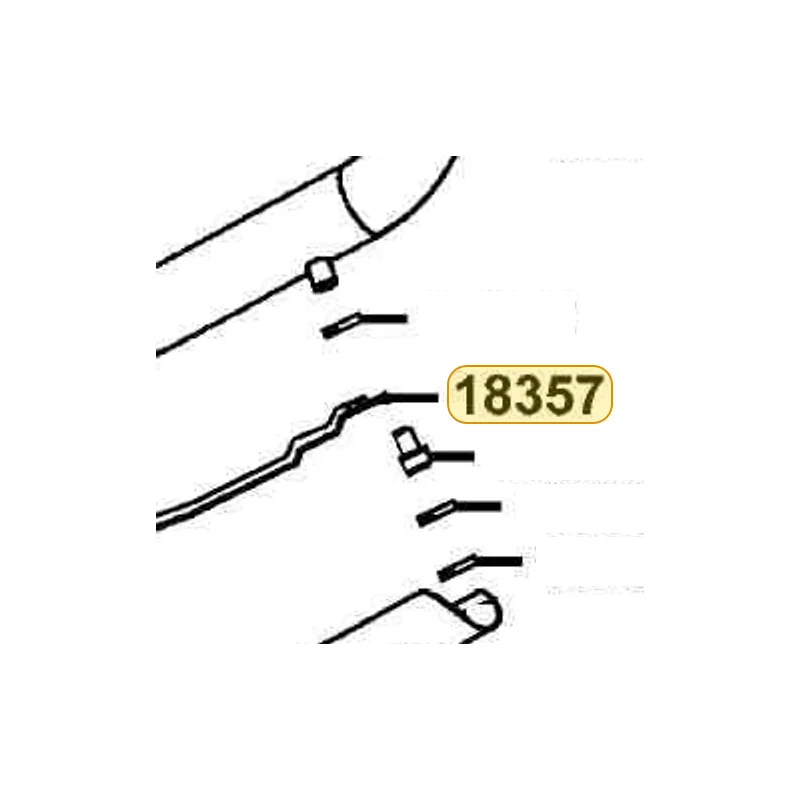 18357-LBA2-E00 PROTECTOR INNER EXH ASSY — diagram cutout