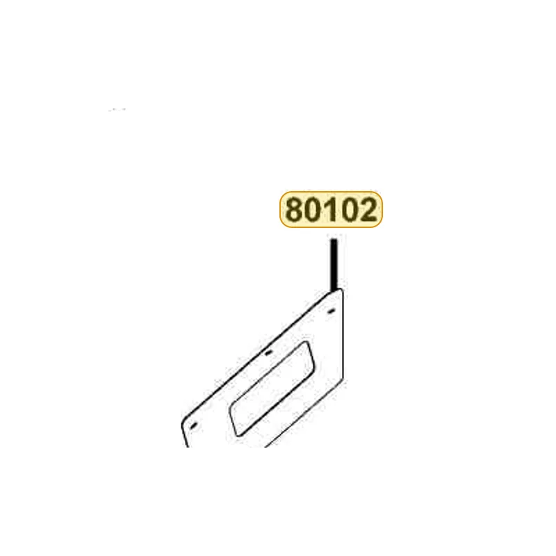 80102-LBA2-E00 PLATE A SPLASH GUARD — diagram cutout