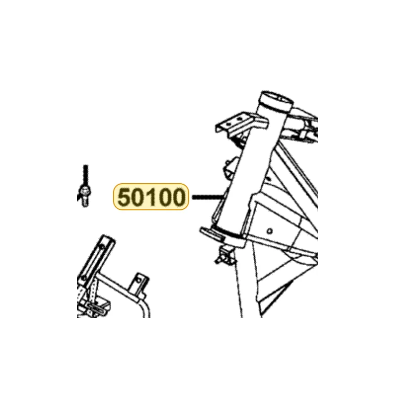 50100-LBA2-E01 BODY COMP FRAME — diagram cutout