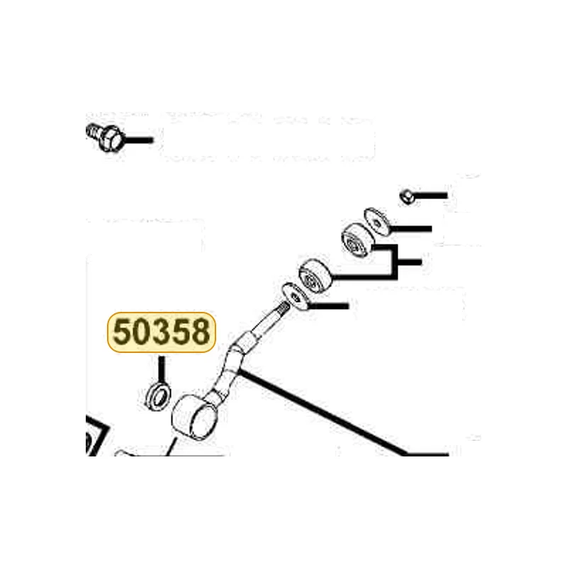 50358-LBA2-E00 CAP ENG HANGER — diagram cutout