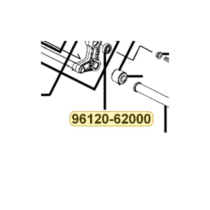 96120-62000-00 BEARING BALL RADIAL 6202Z — diagram cutout