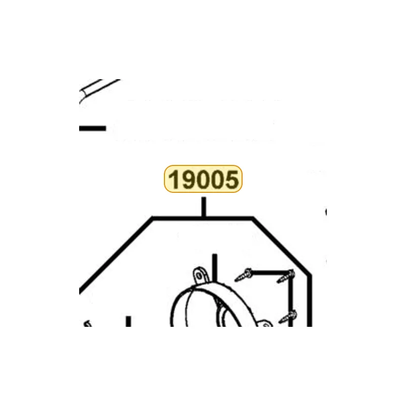 19005-LBA2-E00 SHROUD ASSY — diagram cutout