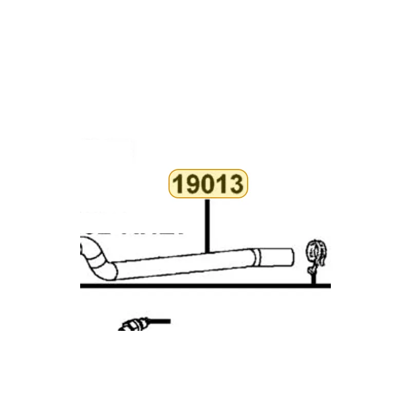 19013-LBA2-E00 HOSE WATER INLET — diagram cutout