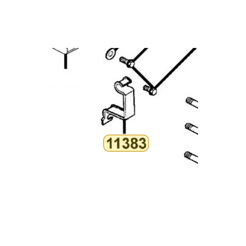 11383-LDF2-900 CLAMPER BREATHER TUBE — diagram cutout