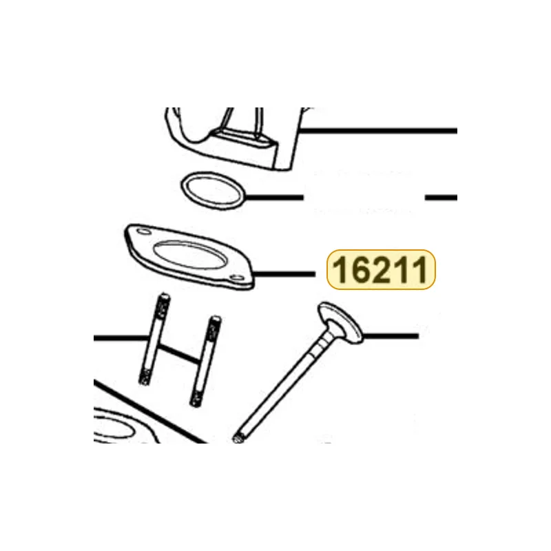 16211-LDF2-900 INSULATOR CARB — diagram cutout
